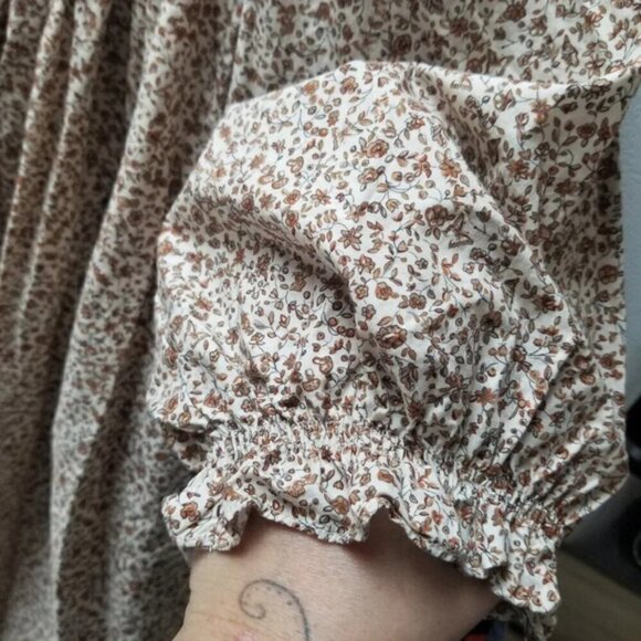 Doen Odessa Mini Dress in Sienna Champignon XL - Picture 12 of 14